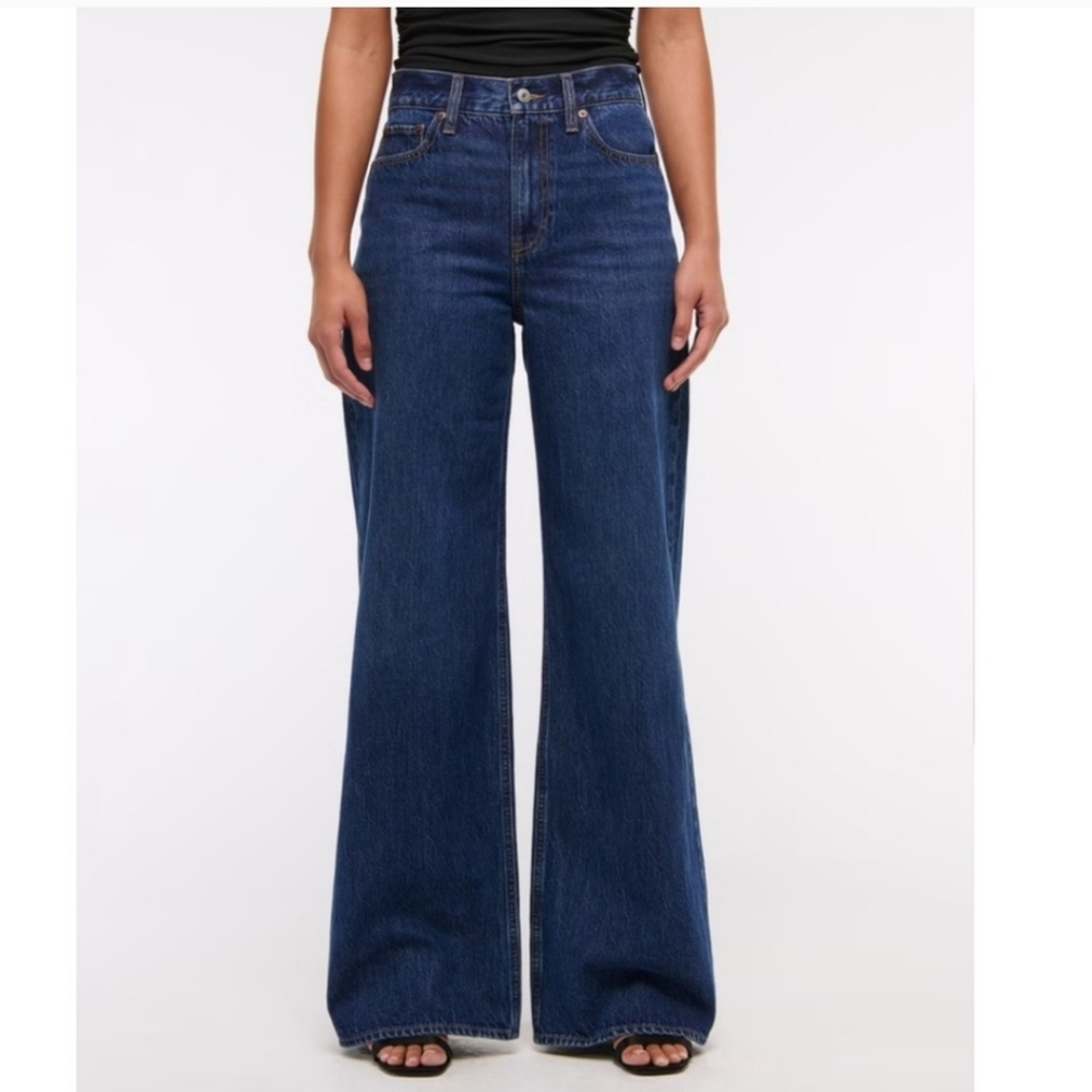 A&F High Rise Wide Leg, Size 29 / Size 8